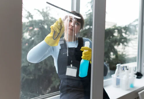 Nettoyage de vitres intérieures et extérieures à Saint-Gérand-le-Puy